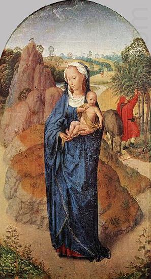 Hans Memling Virgin and Child in a Landscape china oil painting image